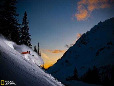 ���������µĻ�ѩ��