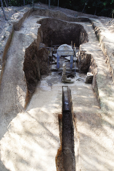 大浦塘M1墓葬全景