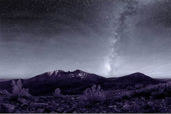 大盆地国家公园的一个繁星之夜