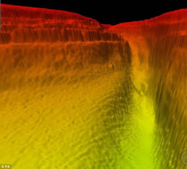 3D图像揭示的特征是数千年前形成的,可能是古代河流冲刷岩层的结果。很多特征形成时,红海的海水还没有将这里淹没