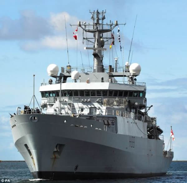 “进取”号将在中东停留到夏季,继续进行更新3300多份海图的任务