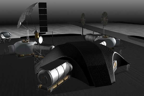 NASA的第一座月球基地构想