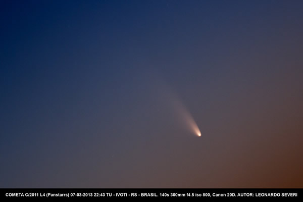 ����Pan-STARRS��C/2011 L4���ִ���յ�