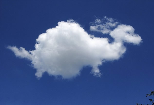 波兰出现的奇特云朵