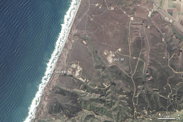 美国加州范登堡空军基地(Vandenberg Air Force Base)航天发射场