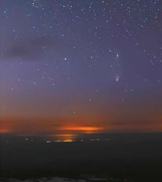 ���İ������ڳ���ɽ���㵽C/2011 L4����