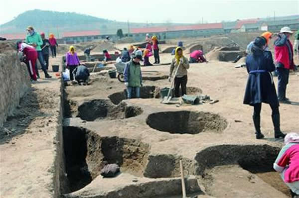 青岛市即墨北阡贝丘遗址展开第四次考古发掘