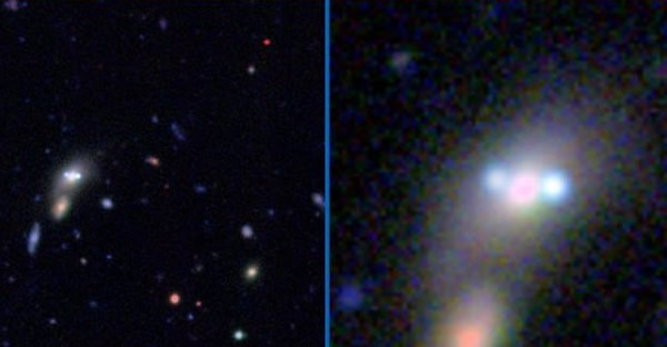 天文爱好者在宇宙深处拍摄到UFO?