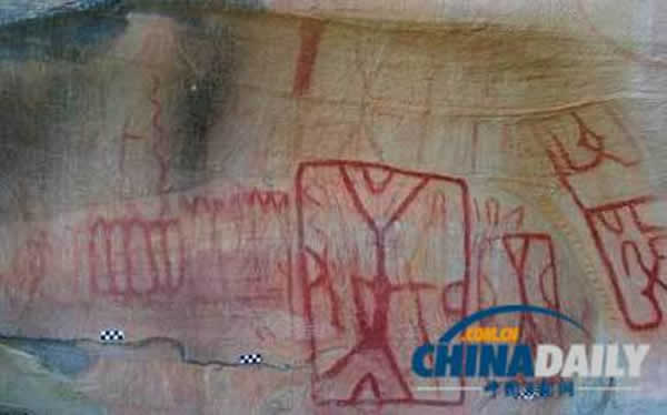 考古学家在墨西哥东北部山脉发现由狩猎者制作的近5000幅洞穴壁画