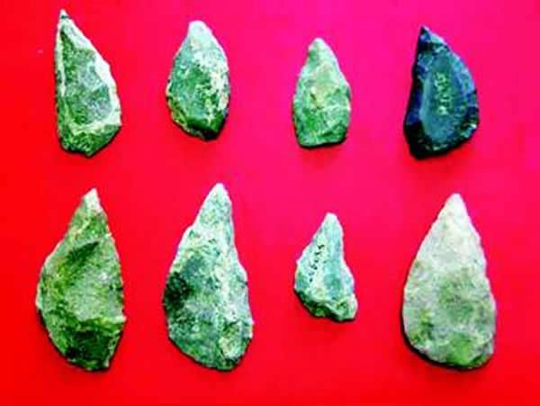 西侯度出土的石器