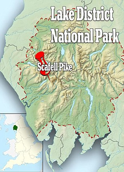 英格兰最高峰竟然发现深海章鱼尸体