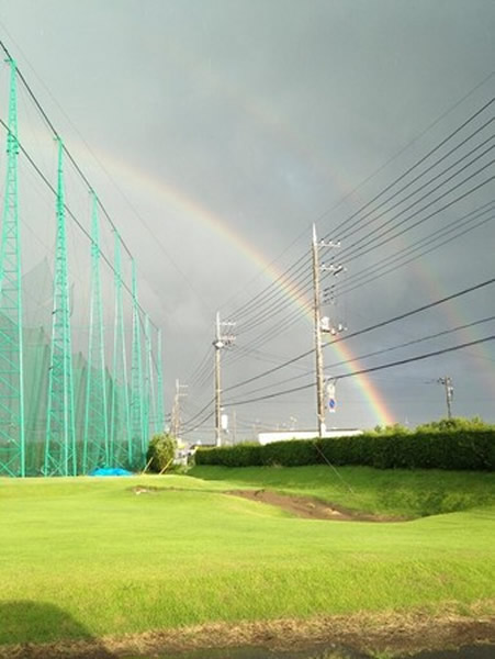 日本天空惊现双彩虹