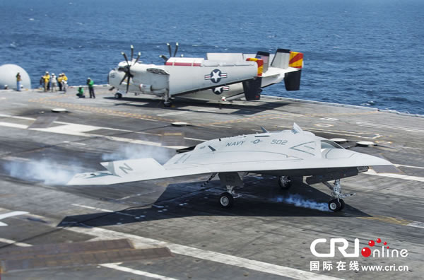 ����X-47B���˻��ɹ����������β�ʲ�ź�ĸ��