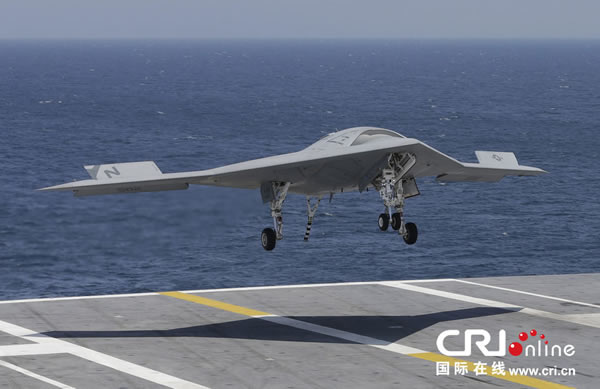 ����X-47B���˻��ɹ����������β�ʲ�ź�ĸ��