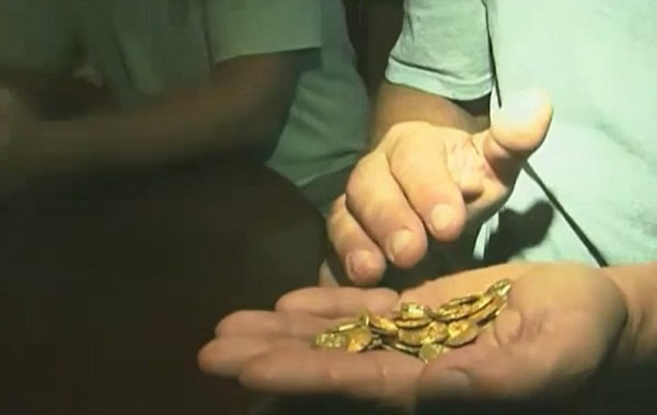 美国佛罗里达州东海岸打捞出11艘西班牙古沉船,收获48枚古代金币