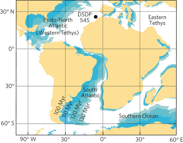 气温下降导致一亿多年前海洋生物剧变