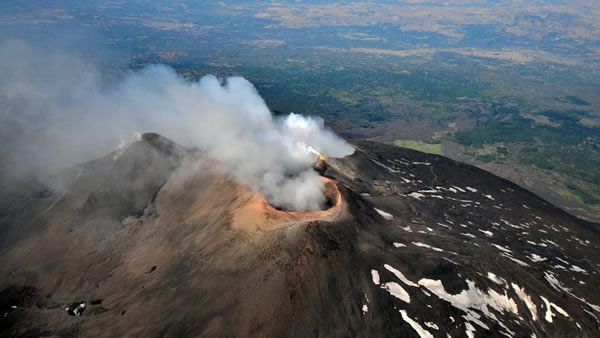 意大利的埃特纳火山