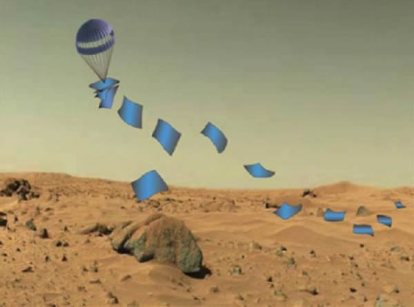 美国宇航局批准研制一种扁平状登陆器“二维行星表面登陆器”