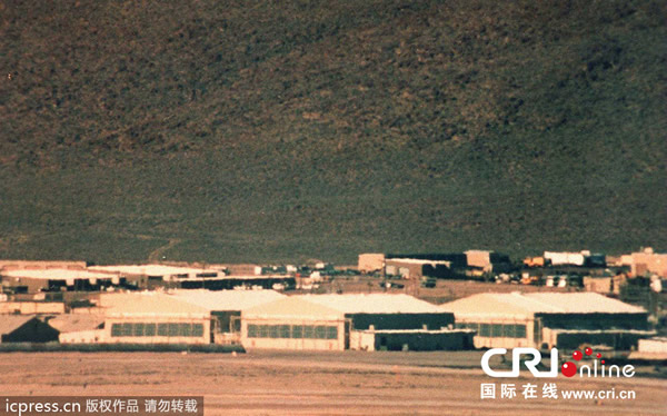 美国内华达州,51区附近的Rachel小镇。