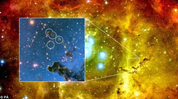 科学家对玫瑰星云巨大的分子尘埃云进行调查,发现这里有着非常密集和紧凑的“流浪行星”世界