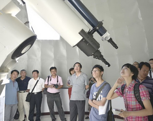 天文科普进内蒙古大草原