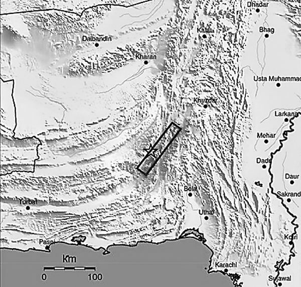 9月24日发生在巴基斯坦的地震可能形成了一座泥火山