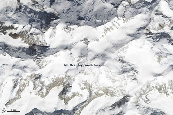 这两幅照片是Landsat8卫星上的操作陆地成像仪(OLI)于2013年6月16拍摄的