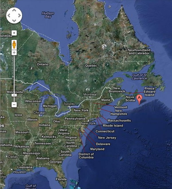 (ͼ)λڼô˹ϸ(Nova Scotia)뵺