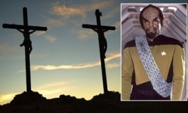 耶稣被钉十字架也是为了克林贡人吗?