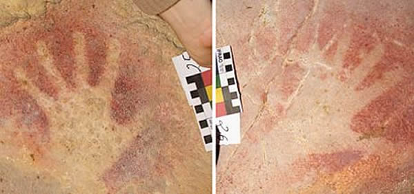 ԭʼ�ڻ������µ�Ů����ӡ