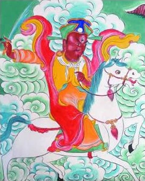 阿尼二郎神:从汉地将领到藏区守护者