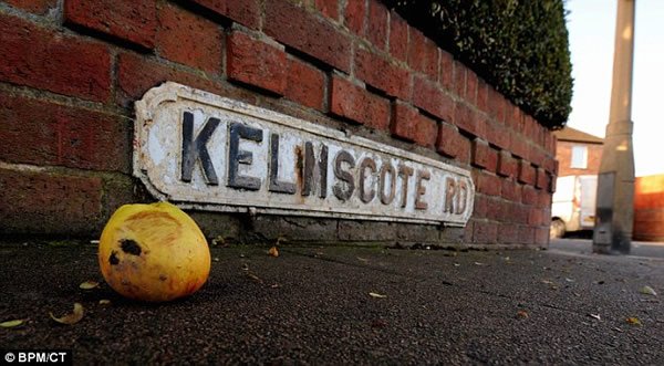 英国考文垂市天空忽然下起“苹果雨”