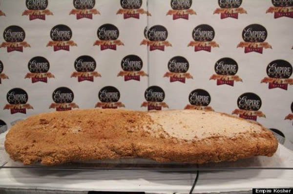 美国41斤大鸡块打破吉尼斯世界纪录