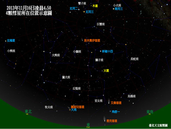 2013��11��16���賿4:50��4�����������������λ��ʾ��ͼ����ͼ��̨���������Ĺݣ�