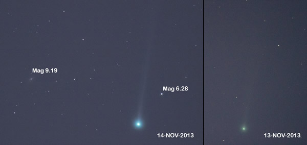 左图为11月14日,摄于美国加州。