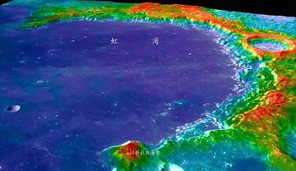 嫦娥二号任务时拍摄了分别率达1.3米级的月球虹湾区三维影像,为嫦娥三号的着陆任务落点选择提供了很大帮助。