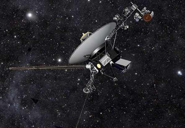 旅行者1号探测器成为人类有史以来第一个冲出太阳系的人造物体。