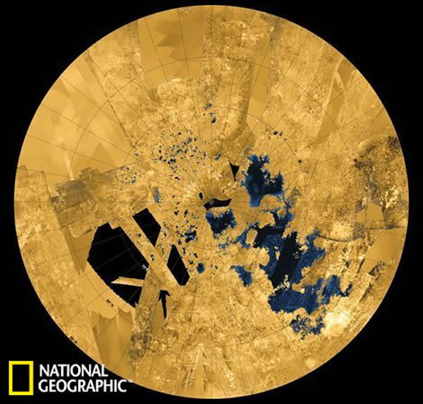 土星最大的卫星土卫六