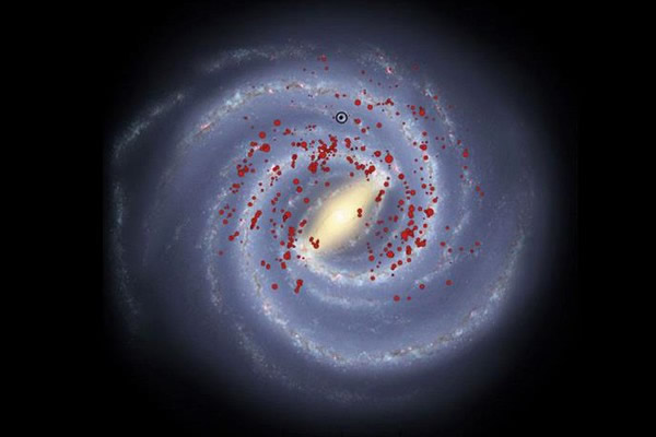 银河系旋臂的数量是近期观测结果所预期的2倍