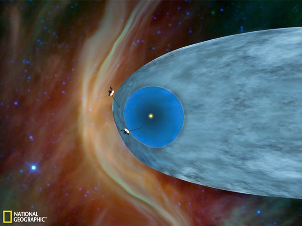 旅行者”号飞船进入星际空间