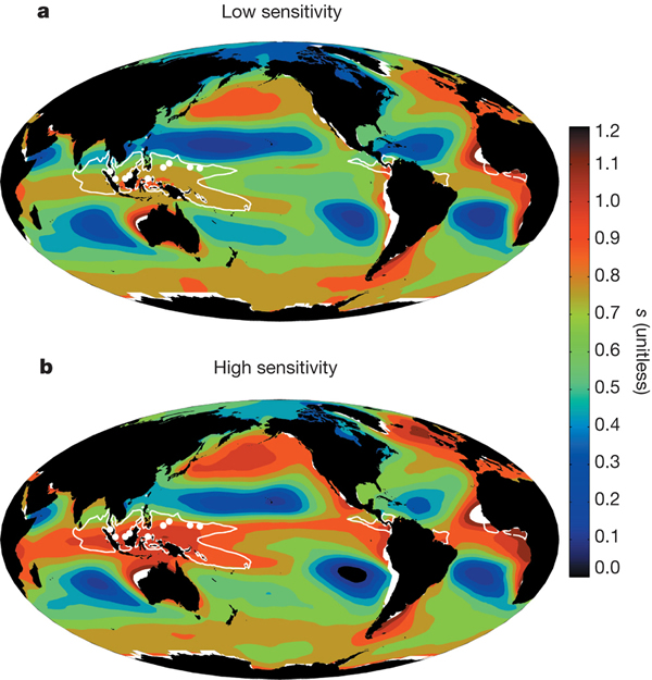 地球气候变暖的实际情况可能会大大超过对于大气中二氧化碳水平翻番的预期响应