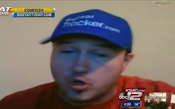 “大脚怪猎人”自称猎杀了一只大脚怪