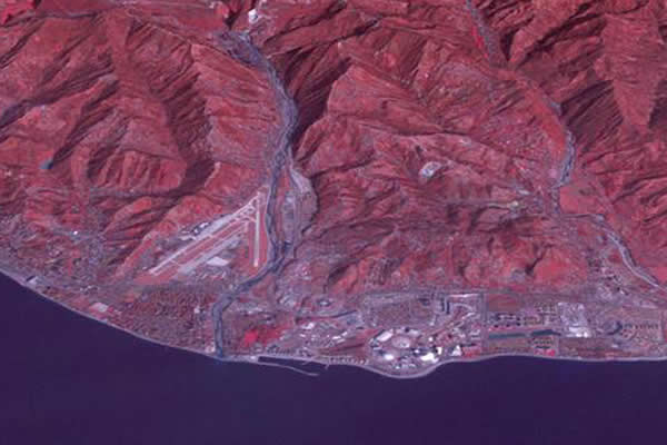 美国宇航局的地球观测卫星拍摄到黑海度假胜地