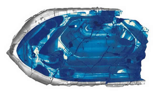 澳大利亚杰克山发现地球最古老岩石:43.74亿年前的锆石晶体