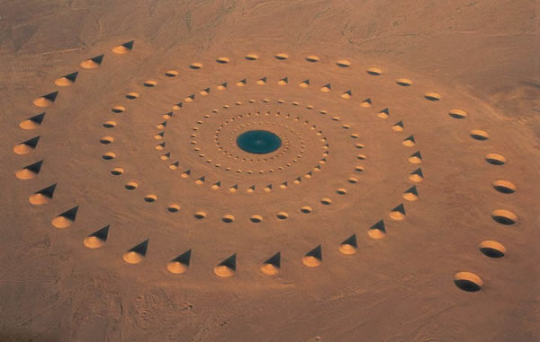 埃及沙漠神秘环境艺术品