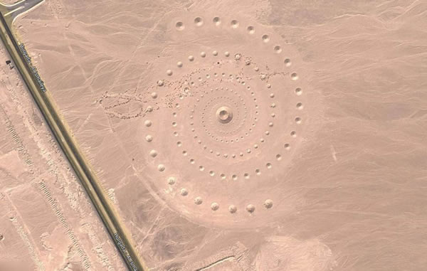 埃及沙漠神秘环境艺术品