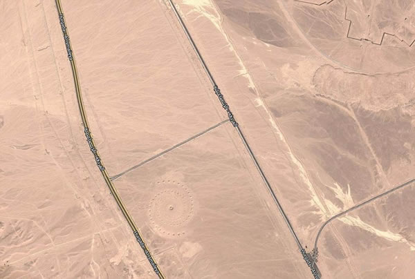 埃及沙漠神秘环境艺术品