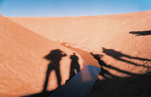 埃及沙漠神秘环境艺术品