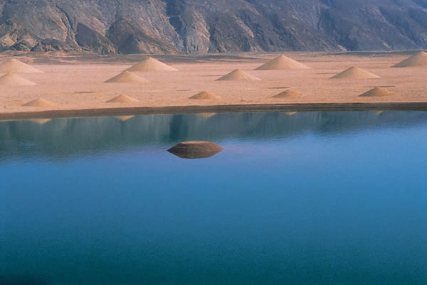 埃及沙漠神秘环境艺术品