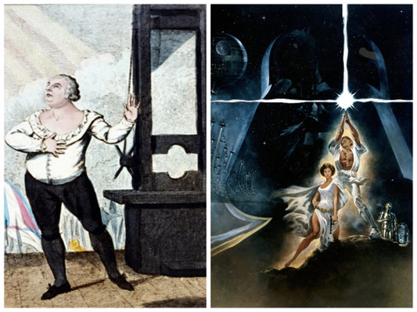 电影《星际大战》推出的时候,法国仍在使用断头台